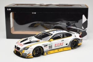 BMW M6 GT3 F13 #98 Rowe Racing T. Blomqvist / N. Catsburg 24 Hours of Spa 2017 Minichamps 1:18 155172688 Metall — Bild 6 von 6