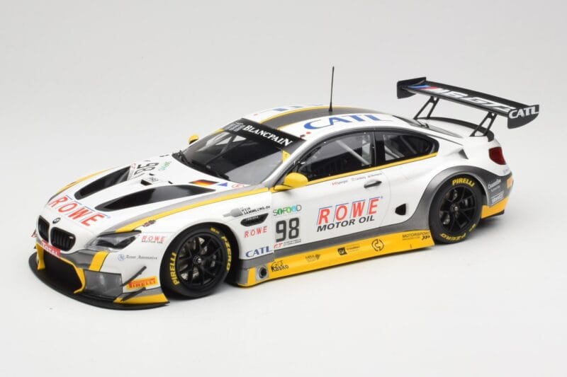 BMW M6 GT3 F13 #98 Rowe Racing T. Blomqvist / N. Catsburg 24 Hours of Spa 2017 Minichamps 1:18 155172688 Metall