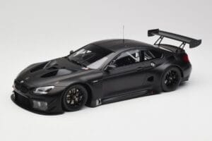 BMW M6 GT3 F13 Plain Body Version Matte Black Minichamps 1:18 155162610 Metall