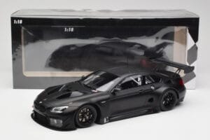 BMW M6 GT3 F13 Plain Body Version Matte Black Minichamps 1:18 155162610 Metall — Bild 6 von 6