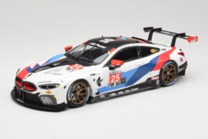 BMW M8 GTE Team RLL C. De Phillippi / B. Auberlen 2nd in Class 12 Hours of Sebring 2018 Minichamps 1:18 155182925 Metall