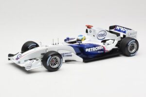 BMW Sauber F1.06 #16 N. Heidfeld Launch Version 2006 Minichamps 1:18 80430413183 Metall