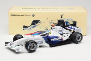 BMW Sauber F1.06 #16 N. Heidfeld Launch Version 2006 Minichamps 1:18 80430413183 Metall — Bild 6 von 6