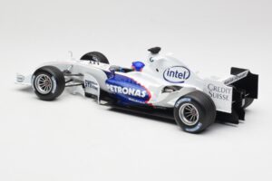 BMW Sauber F1.06 #17 J. Villeneuve Launch Version 2006 Minichamps 1:18 80430413184 Metall — Bild 5 von 6