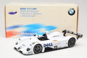 BMW V12 LMR LMP #15 P. Martini / Y. Dalmas / J. Winkelhock 24 Hours of Le Mans Winner 1999 Minichamps 1:18 80430009338 Metall — Bild 6 von 6