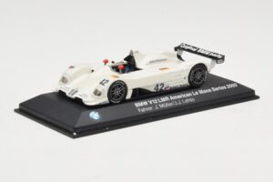BMW V12 LMR LMP1 #42 Beck's T. Kristensen / J. Lehto / J. Müller 24 Hours of Le Mans 1999 Minichamps 1:43 80429418139 Metall — Bild 2 von 4