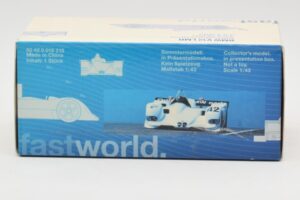 BMW V12 LMR LMP1 #42 Beck's T. Kristensen / J. Lehto / J. Müller 24 Hours of Le Mans 1999 Minichamps 1:43 80429418139 Metall — Bild 4 von 4