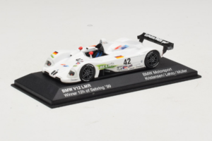 BMW V12 LMR #42 T. Kristensen / J.J. Lehto / J. Muller 24 Hours of Le Mans 1999 Minichamps 1:43 80429418137 Metall — Bild 2 von 5