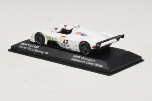 BMW V12 LMR #42 T. Kristensen / J.J. Lehto / J. Muller 24 Hours of Le Mans 1999 Minichamps 1:43 80429418137 Metall — Bild 3 von 5