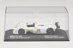 BMW V12 LMR #42 T. Kristensen / J.J. Lehto / J. Muller 24 Hours of Le Mans 1999 Minichamps 1:43 80429418137 Metall — Bild 4 von 5