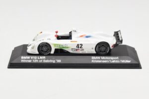 BMW V12 LMR LMP1 #42 J. Müller / J. Lehto 24 Hours of Le Mans 2000 Minichamps 1:43 80420018215 Metall