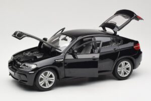 BMW X6 M E71 Schwarz Bburago 1:18 18-12081 Metall — Bild 2 von 8