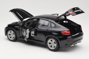 BMW X6 M E71 Schwarz Bburago 1:18 18-12081 Metall — Bild 5 von 8