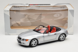 BMW Z3 Cabriolet Silber UT Models 1:18 20402 Metall — Bild 8 von 8