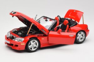 BMW Z3 E36/7 Roadster Rot Bburago 1:18 3349 Metall — Bild 2 von 8