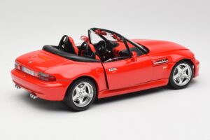 BMW Z3 E36/7 Roadster Rot Bburago 1:18 3349 Metall — Bild 3 von 8