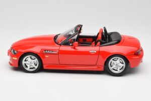 BMW Z3 E36/7 Roadster Rot Bburago 1:18 3349 Metall — Bild 4 von 8