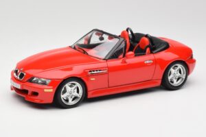 BMW Z3 E36/7 Roadster Rot Bburago 1:18 3349 Metall