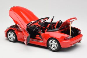 BMW Z3 E36/7 Roadster Rot Bburago 1:18 3349 Metall — Bild 5 von 8