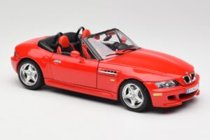 BMW Z3 E36/7 Roadster Rot Bburago 1:18 3349 Metall — Bild 6 von 8