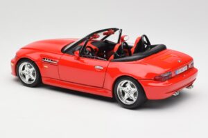 BMW Z3 E36/7 Roadster Rot Bburago 1:18 3349 Metall — Bild 7 von 8