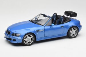 BMW Z3 M Roadster Mit Gepäckträger Blau Metallic UT Models 1:18 20416 Metall