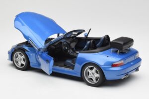 BMW Z3 M Roadster Mit Gepäckträger Blau Metallic UT Models 1:18 20416 Metall — Bild 5 von 8