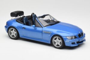 BMW Z3 M Roadster Mit Gepäckträger Blau Metallic UT Models 1:18 20416 Metall — Bild 6 von 8