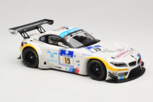 BMW Z4 GT3 #19 Team Schubert J. Muller / D. Muller ADAC 24 Hours Nurburgring 2012 Minichamps 1:18 151122319 Metall — Bild 4 von 6