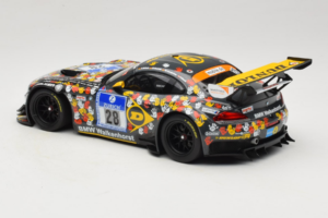 BMW Z4 GT3 #28 Team Walkenhorst J. Stuck / Sandritter ADAC 24 Hours Nurburgring 2014 Minichamps 1:18 151142328 Metall — Bild 5 von 6