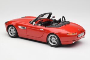 BMW Z8 E52 Rot Metallic Bburago 1:18 18-12032 Metall — Bild 7 von 8