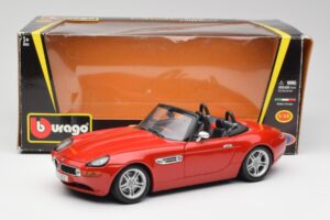 BMW Z8 E52 Rot Metallic Bburago 1:18 18-12032 Metall — Bild 8 von 8