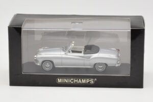 Borgward Isabella Cabriolet Silber Minichamps 1:43 400096030 Metall — Bild 4 von 4