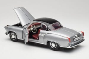 Borgward Isabella Coupe Grau & Schwarz Revell 1:18 8989 Metall — Bild 7 von 8