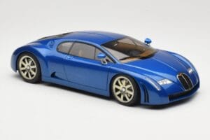 Bugatti EB 18.3 Chiron Blau AUTOart 1:18 70911 Metall — Bild 6 von 8