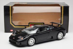 Bugatti EB110 Schwarz Bburago 1:18 3055 Metall — Bild 8 von 8