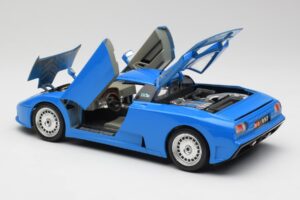 Bugatti EB110 Blau Bburago 1:18 3035 Metall — Bild 6 von 8
