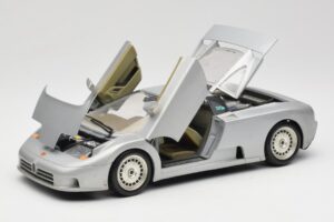 Bugatti EB110 Silber Bburago 1:18 3035-S Metall — Bild 2 von 8