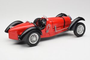 Bugatti Type 55 Rot Bburago 1:18 3009 Metall — Bild 2 von 6