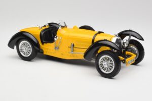 Bugatti Type 59 Gelb Bburago 1:18 3005 Metall — Bild 6 von 8