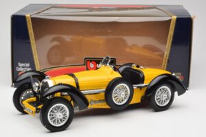 Bugatti Type 59 Gelb Bburago 1:18 3005 Metall — Bild 8 von 8