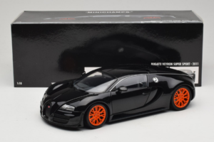 Bugatti Veyron Super Sport Black Metallic Minichamps 1:18 100110842 Metall — Bild 8 von 8