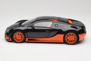 Bugatti Veyron Super Sport World Record Edition Carbon & Orange Minichamps 1:18 100110840 Metall — Bild 4 von 8
