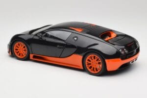 Bugatti Veyron Super Sport World Record Edition Carbon & Orange Minichamps 1:18 100110840 Metall — Bild 7 von 8