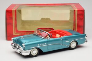 Buick Century Cabriolet Blau Mira 1:18 6134 Metall — Bild 8 von 8