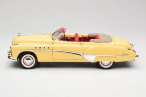 Buick Roadmaster Chrome Yellow Motormax 1:18 23124646-M17 Metall — Bild 4 von 8