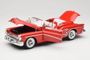 Buick Skylark Cabriolet Rot Motormax 1:18 73129 Metall — Bild 2 von 8