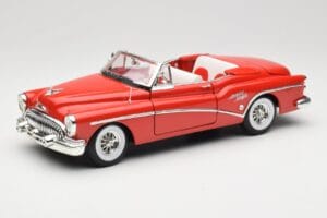 Buick Skylark Cabriolet Rot Motormax 1:18 73129 Metall