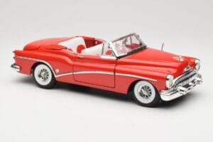 Buick Skylark Cabriolet Rot Motormax 1:18 73129 Metall — Bild 6 von 8