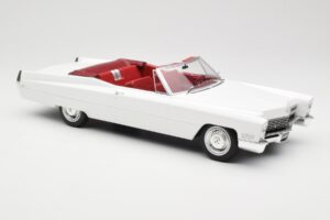 Cadillac DeVille Cabriolet Weiß KK-Scale 1:18 KKDC180313 Metall — Bild 4 von 6